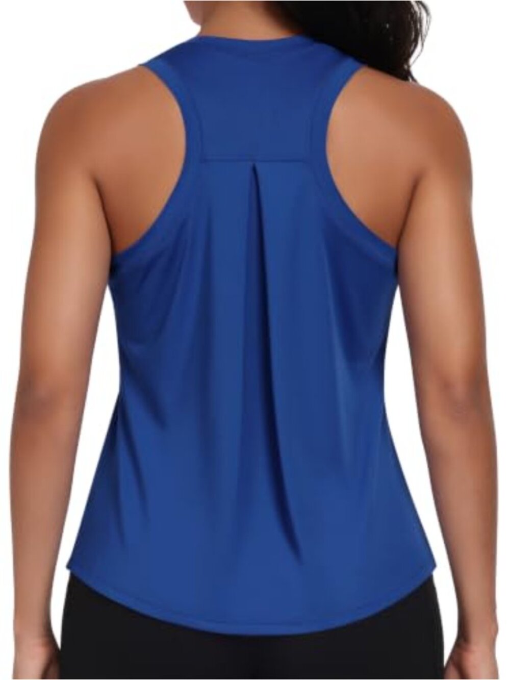 Women's UPF 50+ Racerback Workout Tank Top Yoga Gym Athletic Shirt